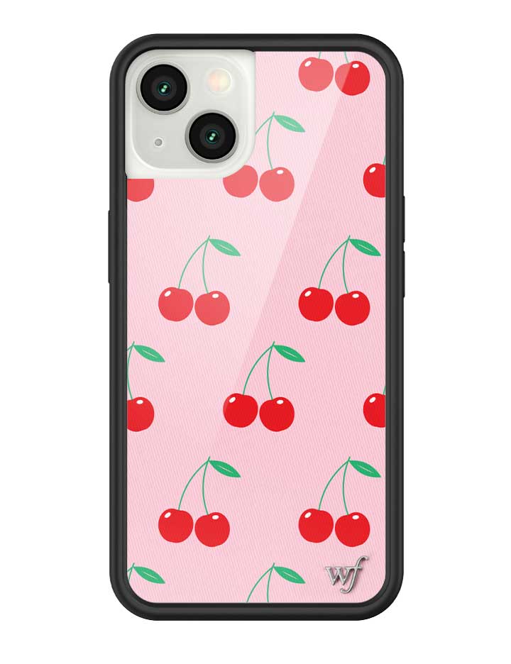 Wildflower Pink Cherries iPhone Case