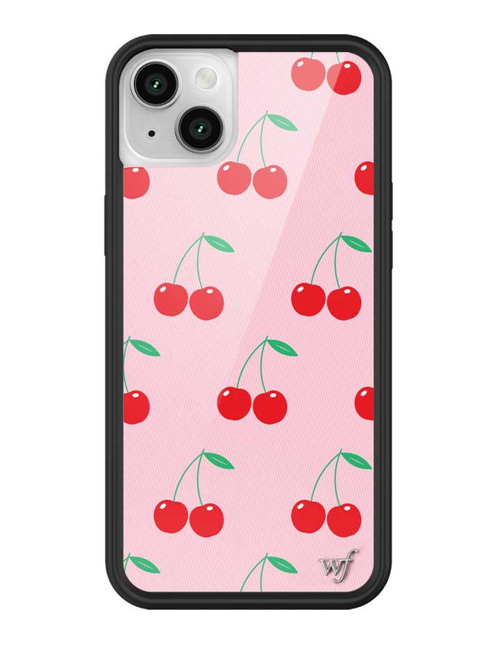 Wildflower Pink Cherries iPhone Case