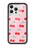 Wildflower Pink Cherries iPhone Case
