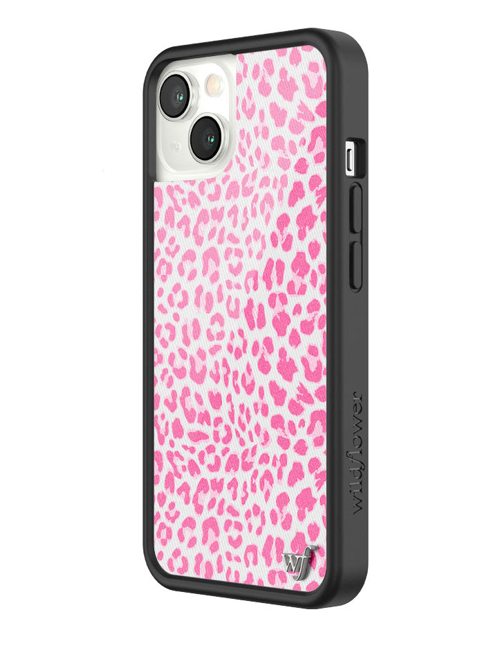 Wildflower Meow | Pink iPhone Case