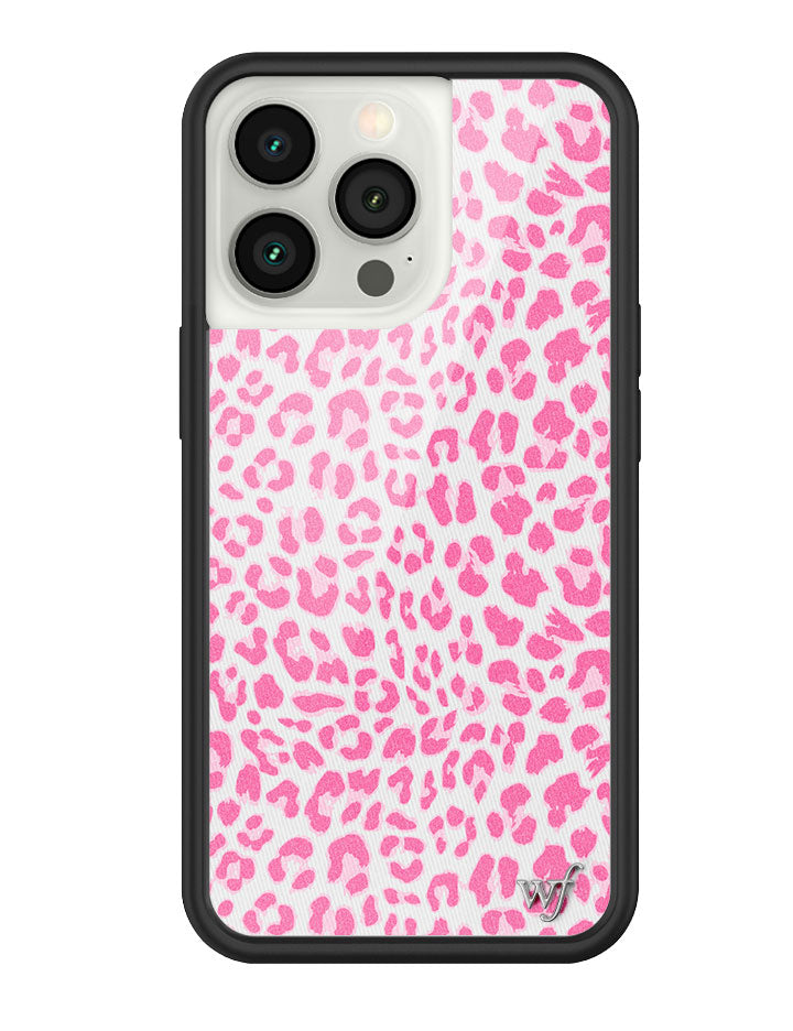 Wildflower Meow | Pink iPhone Case