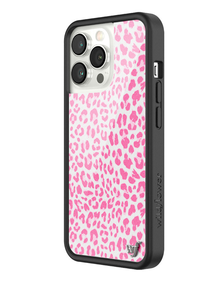 Wildflower Meow | Pink iPhone Case