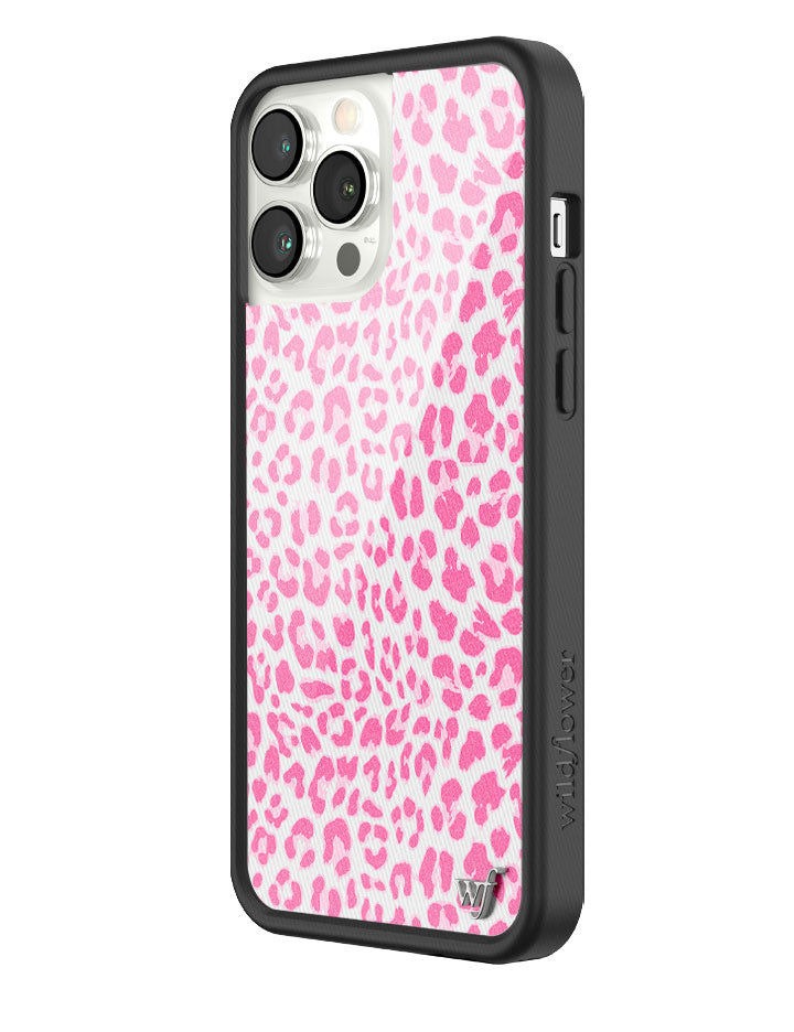 Wildflower Meow | Pink iPhone Case