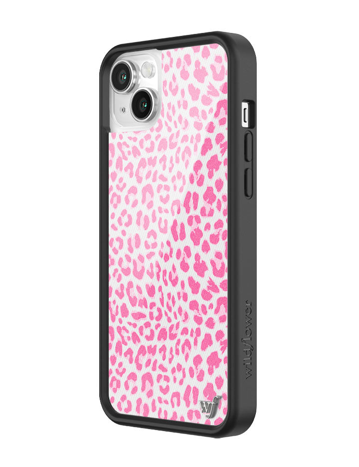 Wildflower Meow | Pink iPhone Case