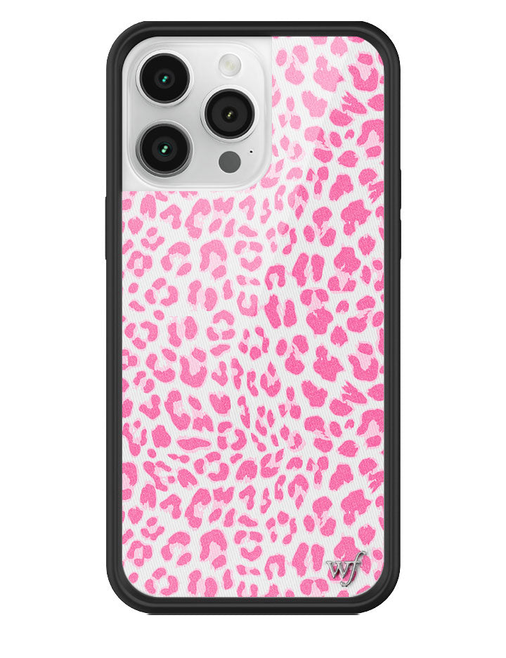Wildflower Meow | Pink iPhone Case