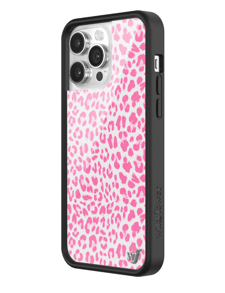 Wildflower Meow | Pink iPhone Case