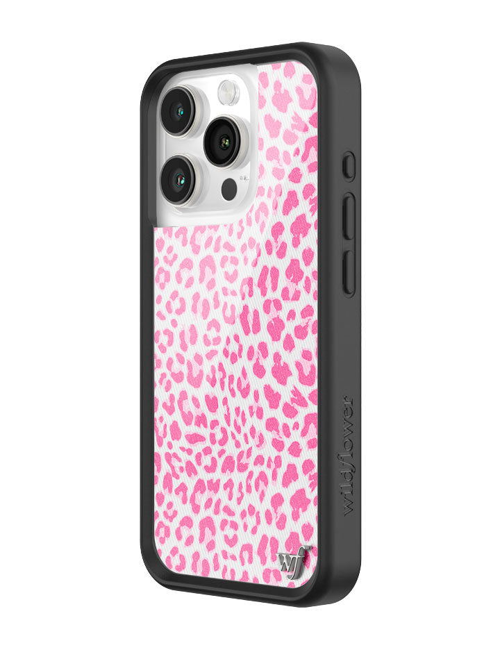 Wildflower Meow | Pink iPhone Case