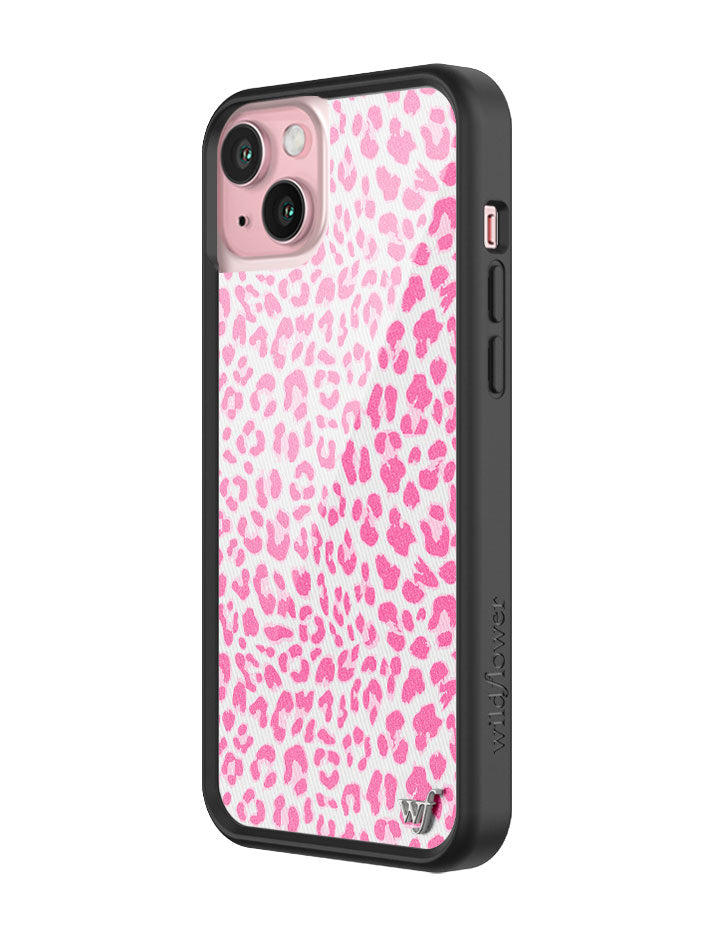 Wildflower Meow | Pink iPhone Case