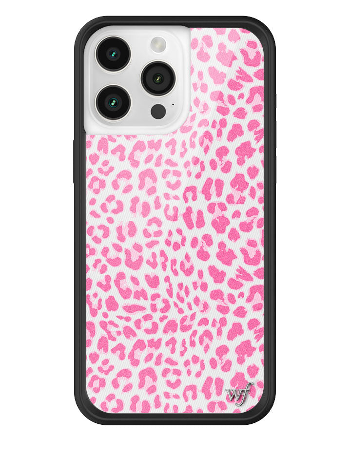 Wildflower Meow | Pink iPhone Case