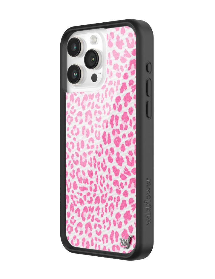 Wildflower Meow | Pink iPhone Case
