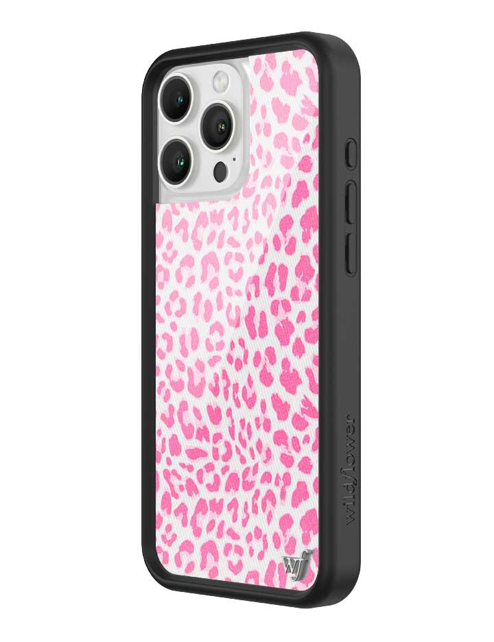 Wildflower Meow | Pink iPhone Case