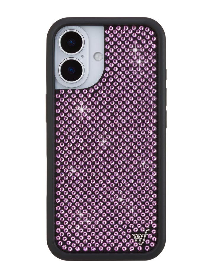 Wildflower Rhinestone iPhone Case | Pink