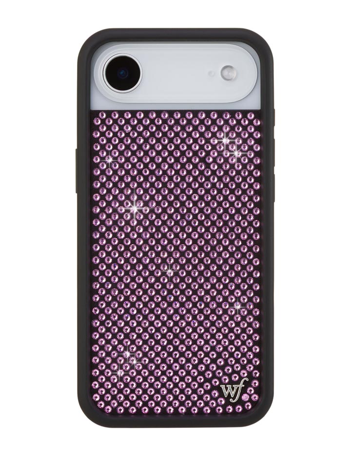 Wildflower Rhinestone iPhone Case | Pink