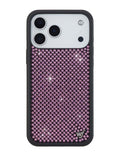 Wildflower Rhinestone iPhone Case | Pink