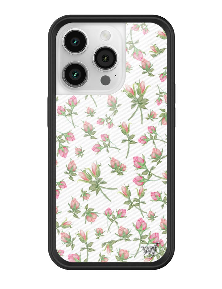 Wildflower Posie Rosie | Pink iPhone Case