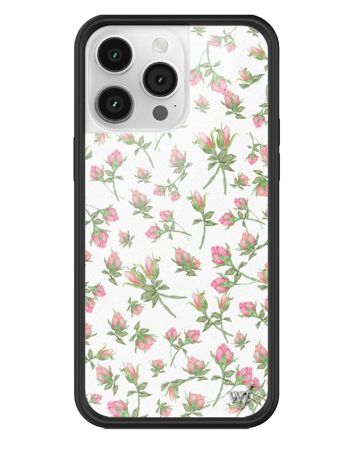 Wildflower Posie Rosie | Pink iPhone Case