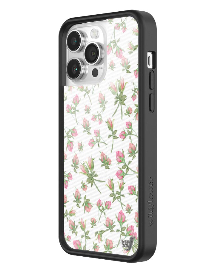 Wildflower Posie Rosie | Pink iPhone Case