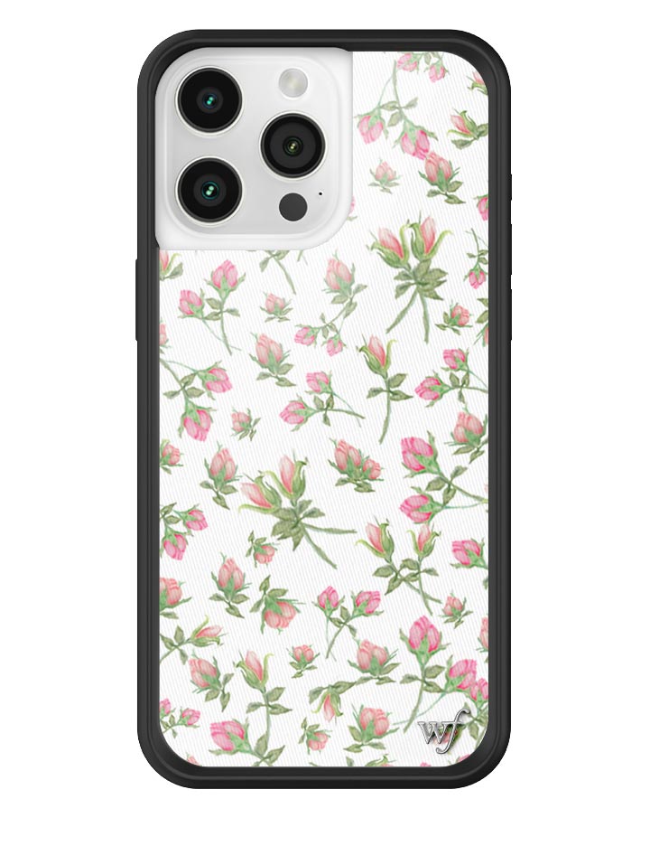 Wildflower Posie Rosie | Pink iPhone Case