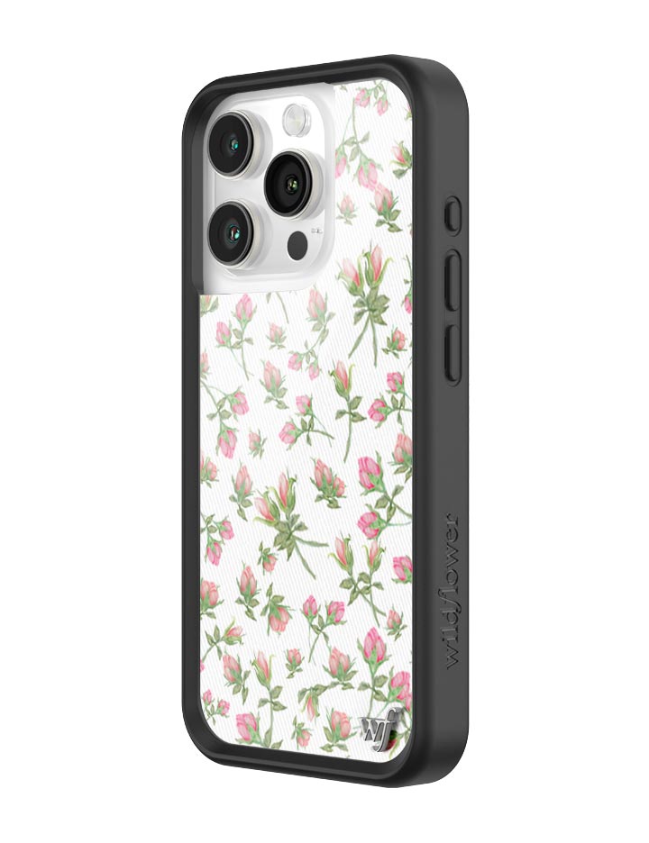 Wildflower Posie Rosie | Pink iPhone Case