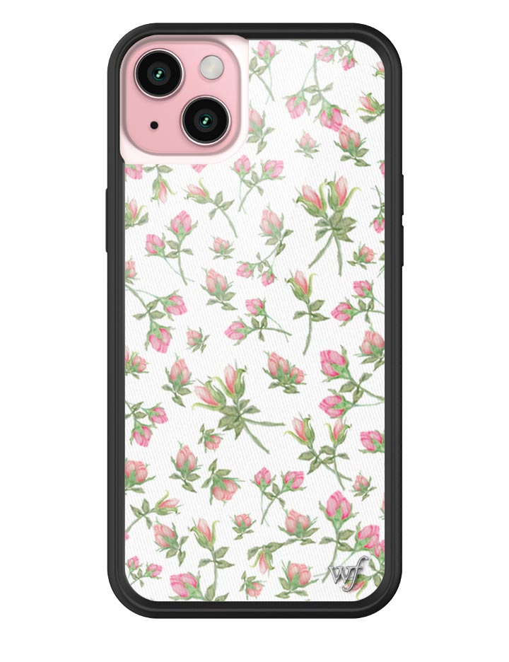 Wildflower Posie Rosie | Pink iPhone Case