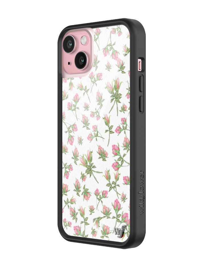 Wildflower Posie Rosie | Pink iPhone Case