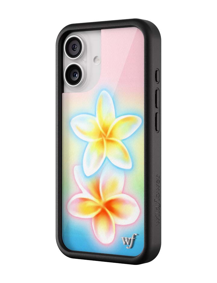 Wildflower Pastel Plumeria iPhone Case