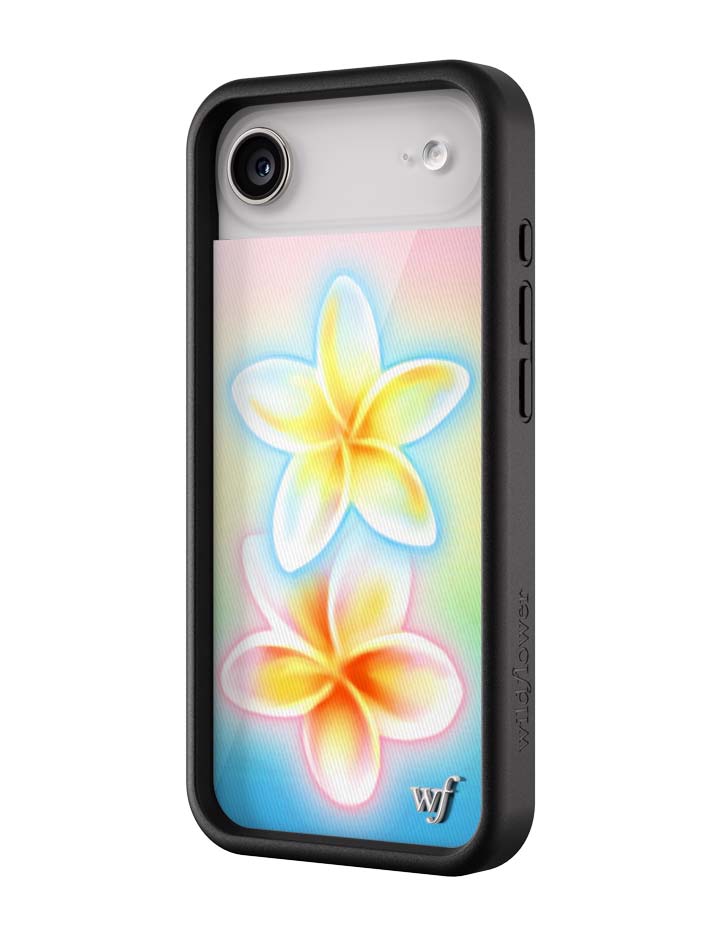 Wildflower Pastel Plumeria iPhone Case