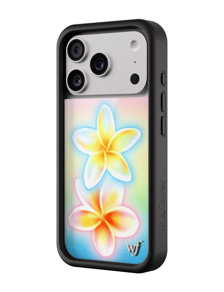 Wildflower Pastel Plumeria iPhone Case