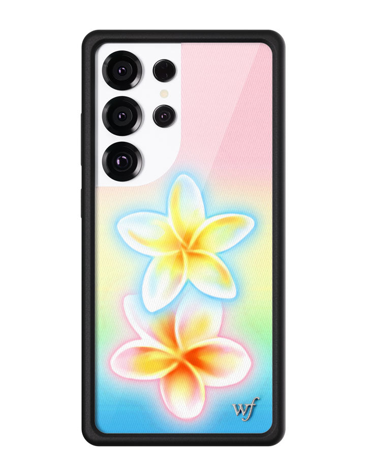 Wildflower Pastel Plumeria Samsung Galaxy Case