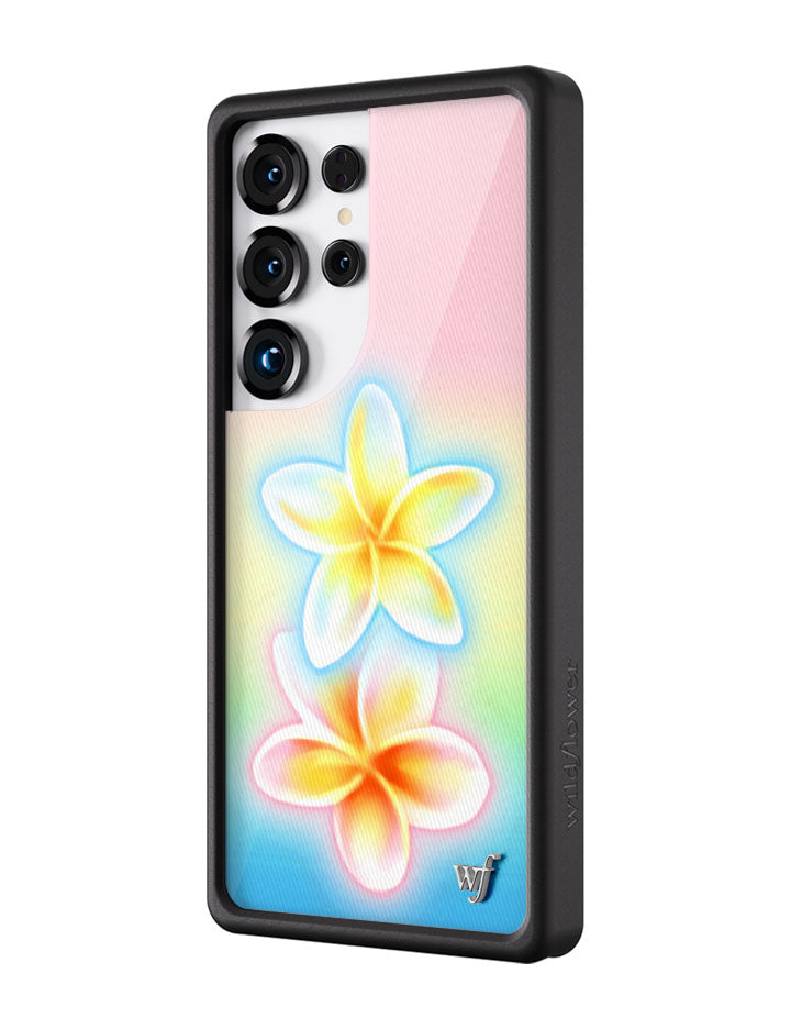 Wildflower Pastel Plumeria Samsung Galaxy Case