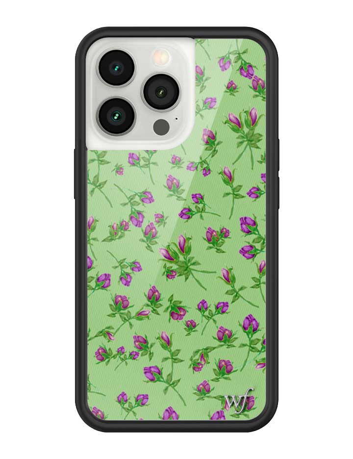 Wildflower Posie Rosie | Purple iPhone Case