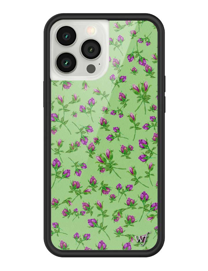 Wildflower Posie Rosie | Purple iPhone Case