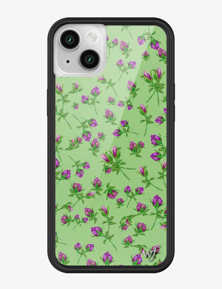 Wildflower Posie Rosie | Purple iPhone Case