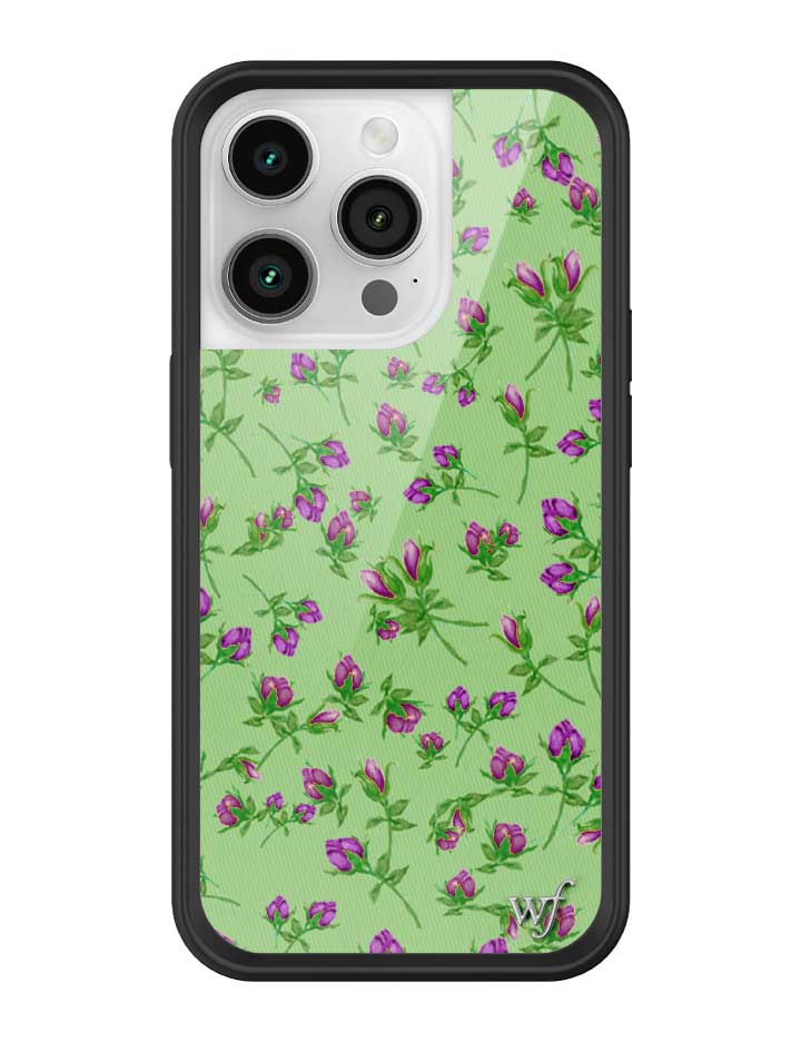 Wildflower Posie Rosie | Purple iPhone Case