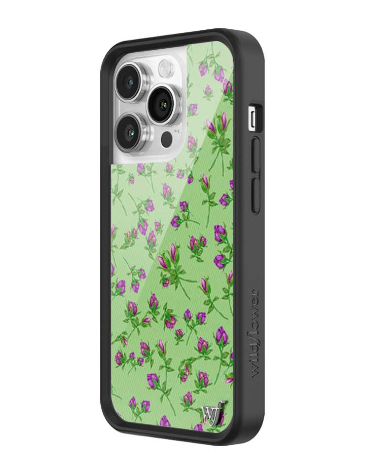 Wildflower Posie Rosie | Purple iPhone Case