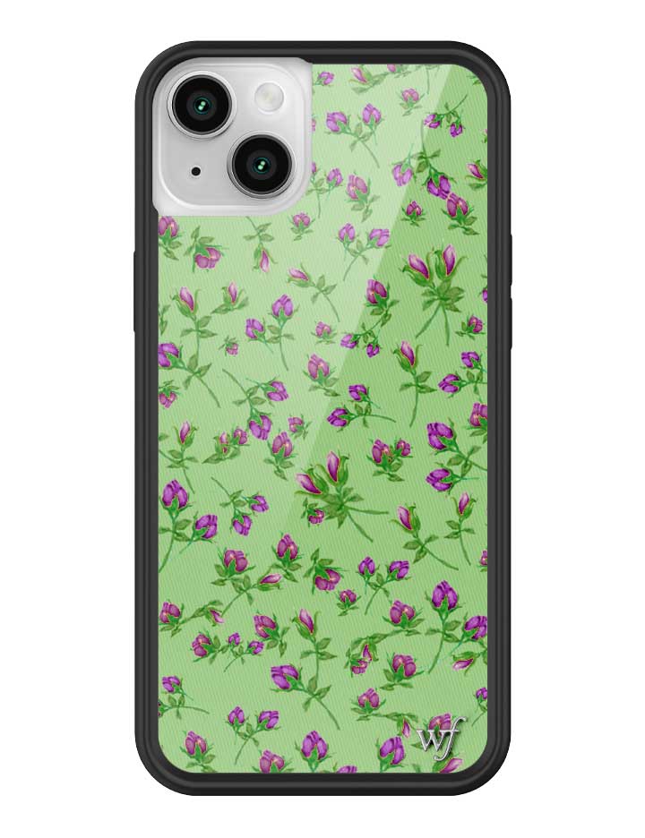 Wildflower Posie Rosie | Purple iPhone Case