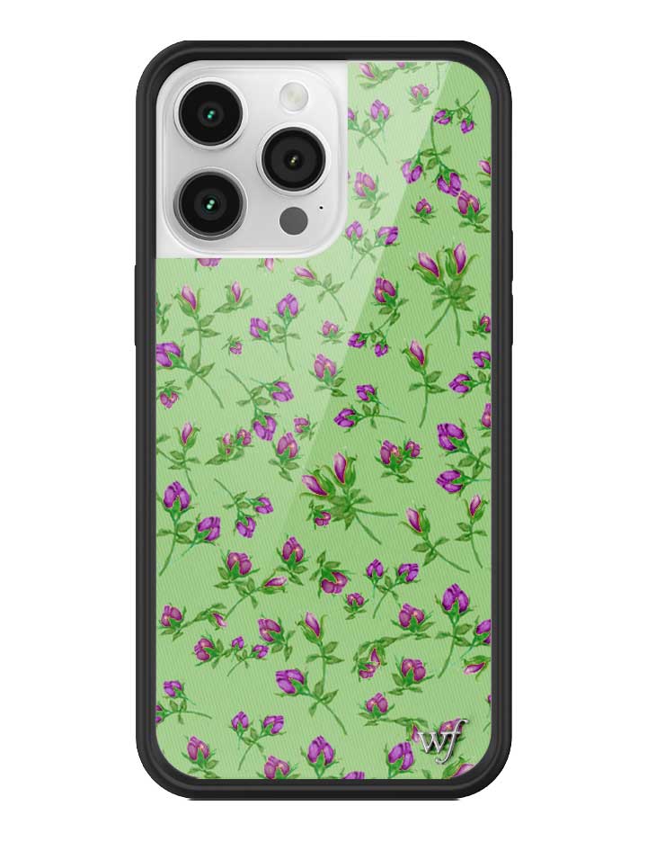 Wildflower Posie Rosie | Purple iPhone Case