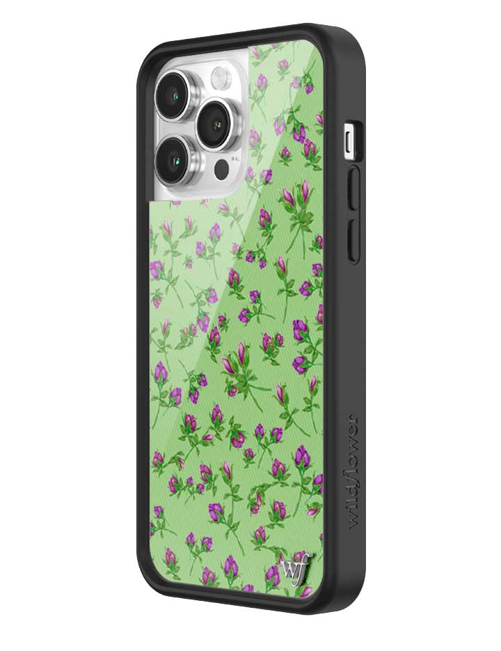 Wildflower Posie Rosie | Purple iPhone Case
