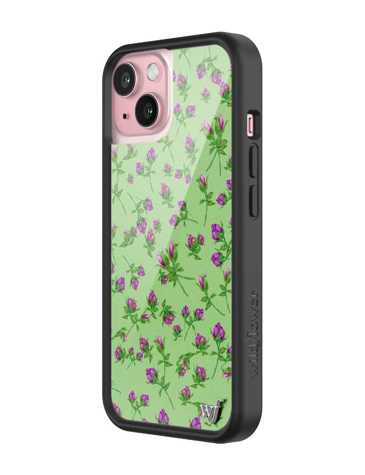 Wildflower Posie Rosie | Purple iPhone Case