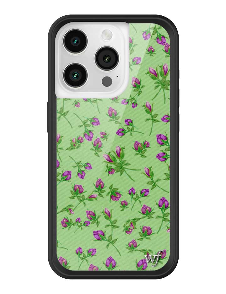 Wildflower Posie Rosie | Purple iPhone Case