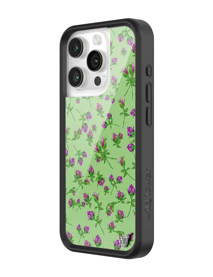 Wildflower Posie Rosie | Purple iPhone Case