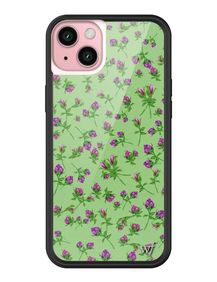 Wildflower Posie Rosie | Purple iPhone Case