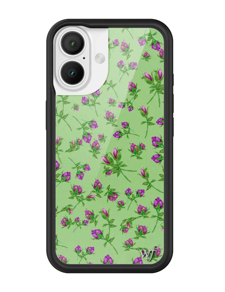 Wildflower Posie Rosie | Purple iPhone Case