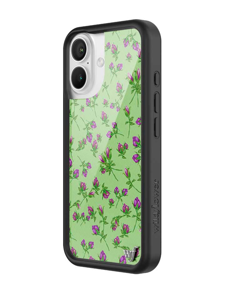 Wildflower Posie Rosie | Purple iPhone Case