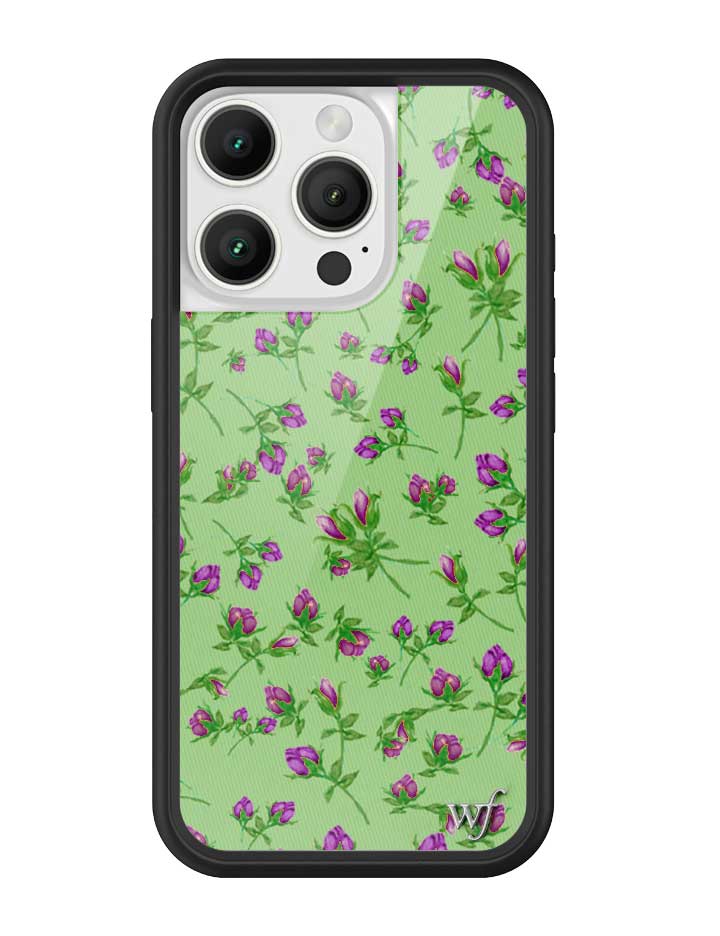 Wildflower Posie Rosie | Purple iPhone Case