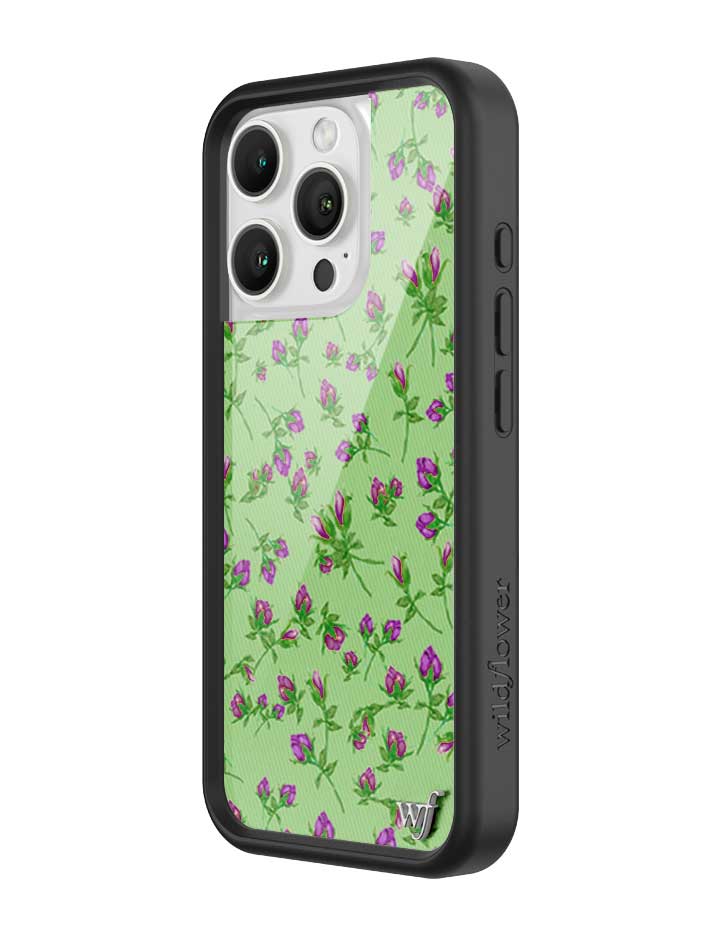 Wildflower Posie Rosie | Purple iPhone Case
