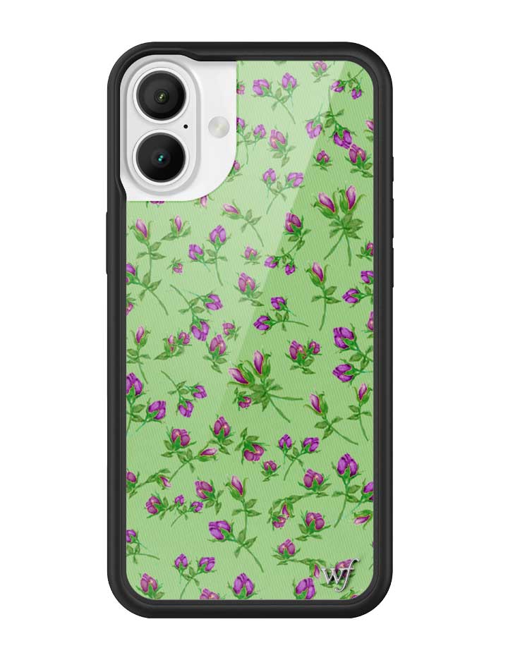Wildflower Posie Rosie | Purple iPhone Case