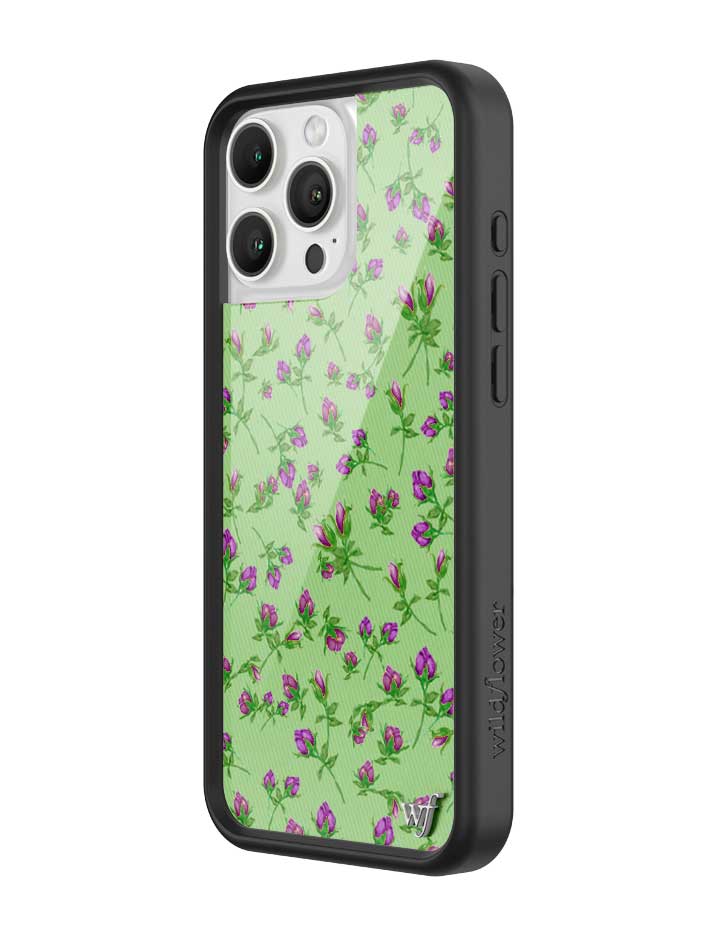 Wildflower Posie Rosie | Purple iPhone Case
