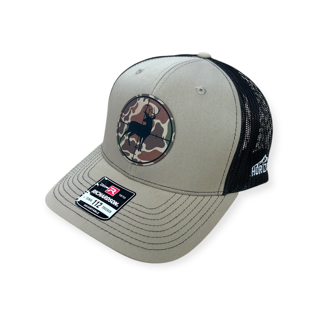 Deer Scope Patch Hat - Richardson 112