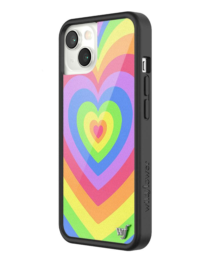 Wildflower Latte Love | Rainbow iPhone Case